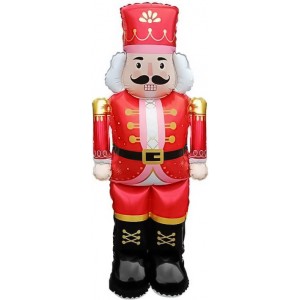 Шар фигура Щелкунчик красный