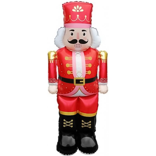 Шар фигура Щелкунчик красный