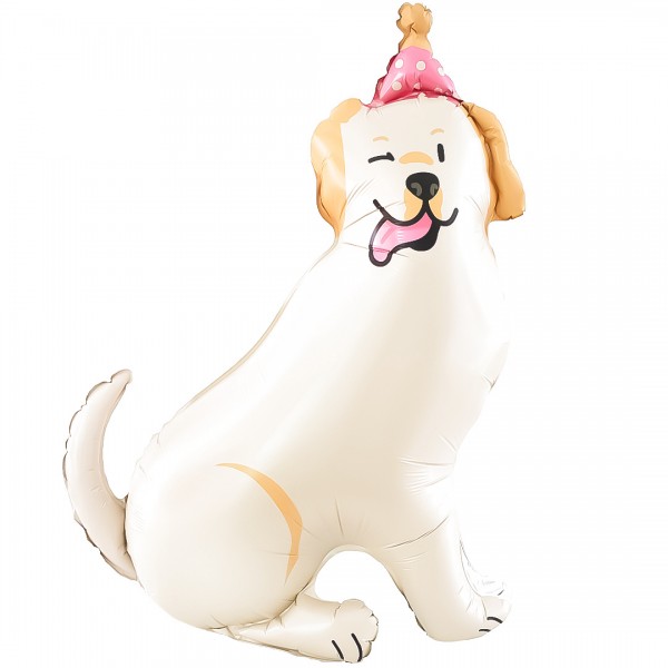 Шар фигура Лабрадор в колпачке