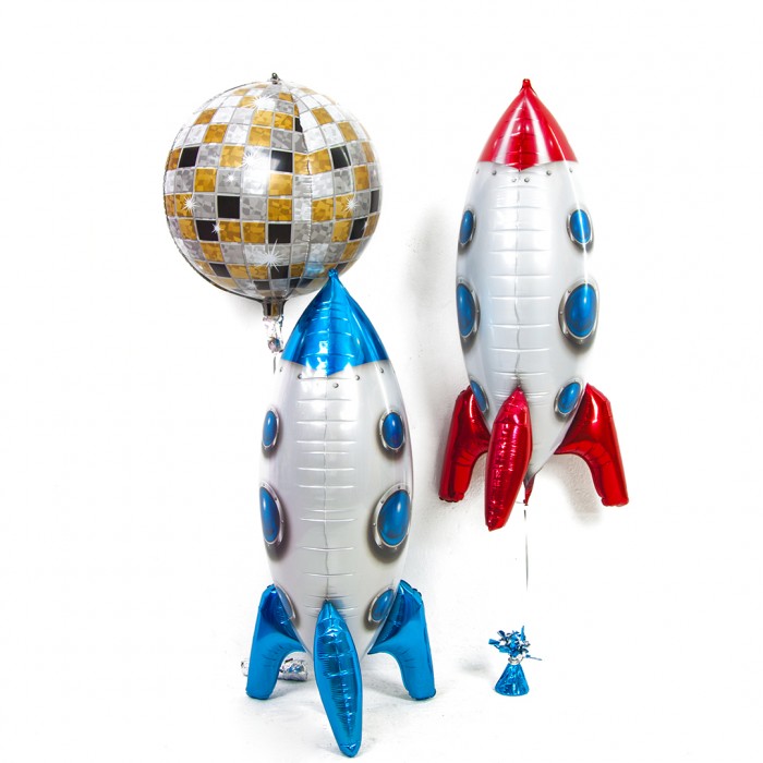 Шар фигура Ракета 3D