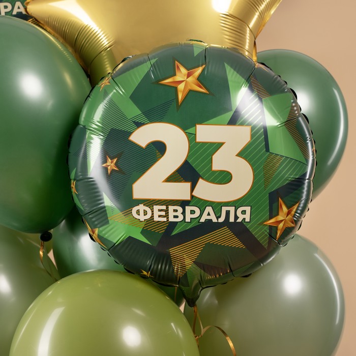 Шар круг 23 февраля