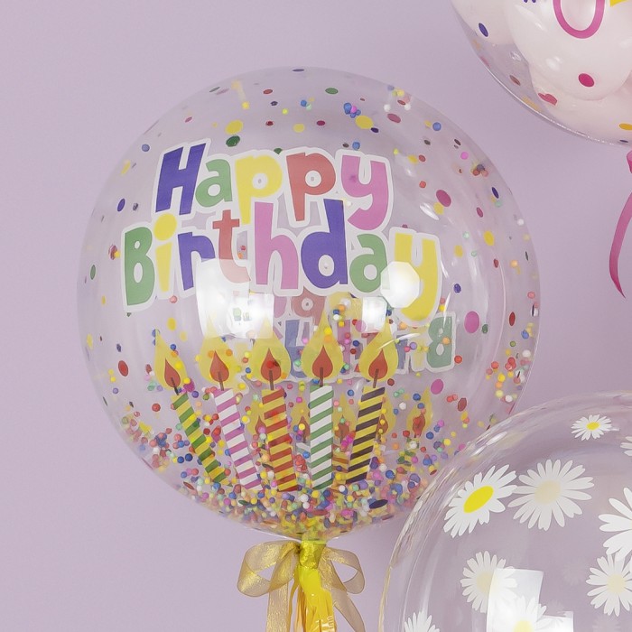 Шар круг Deco Bubble, Яркий ДР