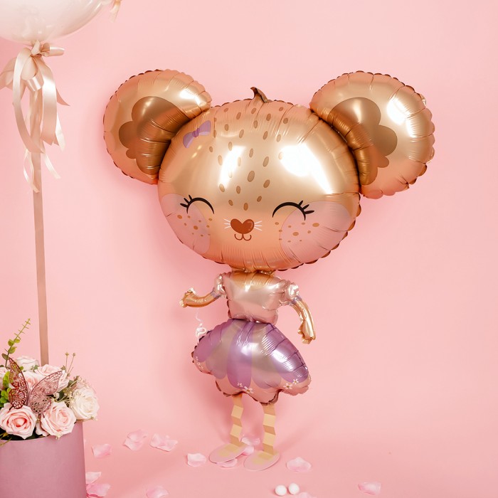 Шар ходячая фигура Мышка балерина