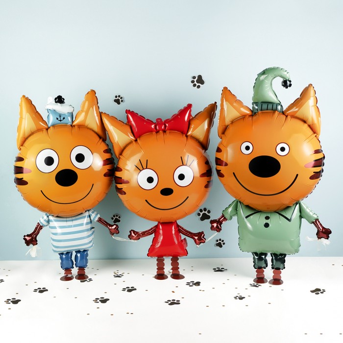Шар ходячая фигура Три кота Коржик