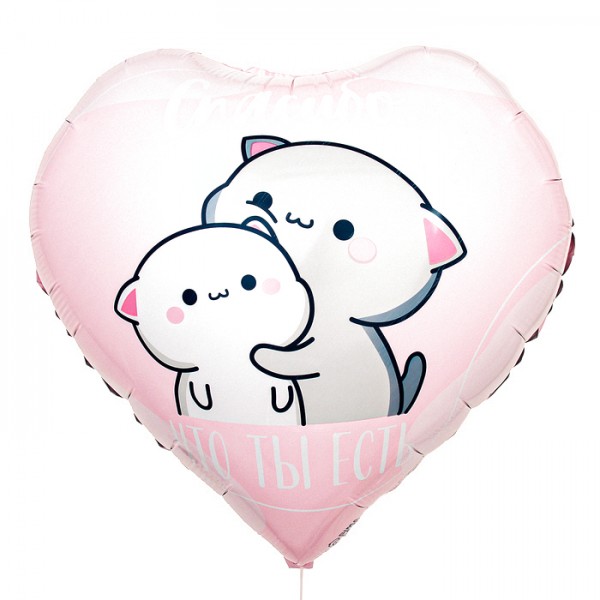 Шар сердце Спасибо что ты есть