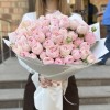 25 кустовых пионовидных роз Мансфилд Пинк Парк 50 см