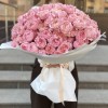 51 кустовая  розовя роза Джульетта 50 см