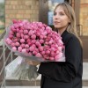 51 пионовидная Роза Сильва Пинк 60 см