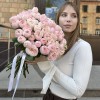 Кустовая пионовидная Роза Мансфилд Пинк Парк 50 см