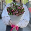 9 малиновых Альстромерий