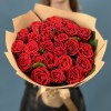 25 красных роз Эль Торо 40 см
