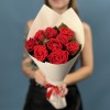 9 красных роз Эль Торо 50 см