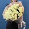 25 роз Белая Майра Вайт 60 см