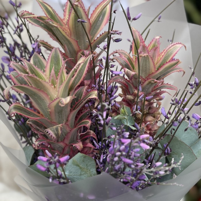 Интерьерный букет Ананасы и Гениста