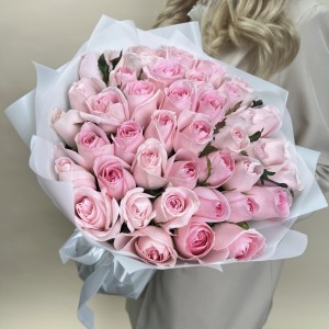 Букет дня нежный микс роз