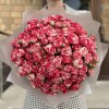 25 кустовых роз Файрворкс 50 см