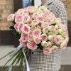 Кустовая пионовидная Роза Джелатто 50 см