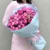 15 кустовых пионовидных роз Жизель 40 см