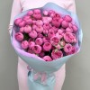 15 кустовых пионовидных роз Жизель 40 см