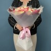 51 розовая и белая Роза на Жемчужную свадьбу