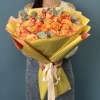 51 яркая роза на Золотую свадьбу