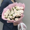 9 кустовых роз Роял Порцелина 50 см