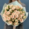 11 кустовых кремовых роз Рослин 40 см