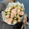 11 кустовых кремовых роз Рослин 40 см