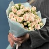 11 кустовых кремовых роз Рослин 40 см