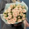 11 кустовых кремовых роз Рослин 40 см