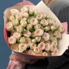 15 кустовых кремовых роз Рослин 40 см