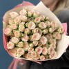 15 кустовых кремовых роз Рослин 40 см
