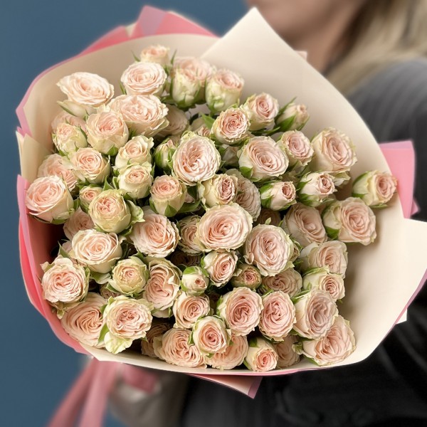 15 кустовых роз Рослин 50 см