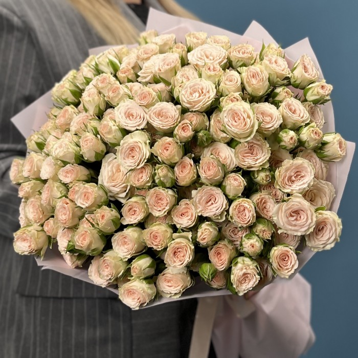 35 кустовых роз Рослин 50 см