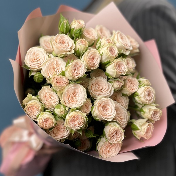 9 кустовых роз Рослин 50 см