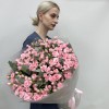 101 кустовая нежно-розовая гвоздика