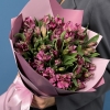 15 фиолетовых альстромерий