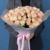 25 пионовидных роз Чарминг Флоу 40 см