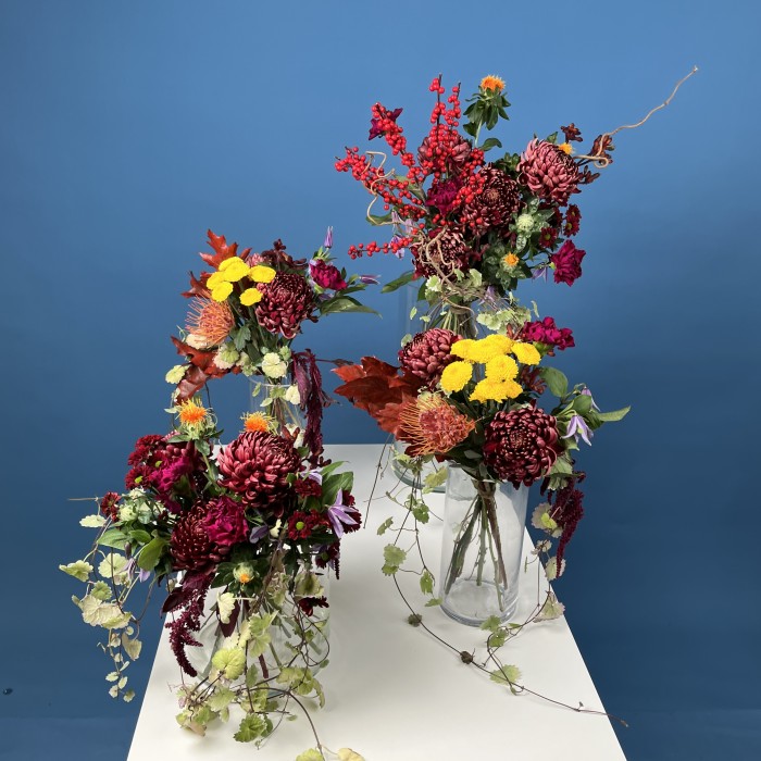 Интерьерный сет из 4 букетов Эхо природы