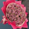 25 кустовых роз Перпл скай 40 см