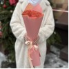 5 роз 50см Корал Экспрешен