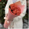 5 роз 50см Корал Экспрешен