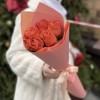 5 роз 50см Корал Экспрешен
