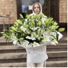 51 белая Восточная Лилия