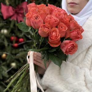 Роза Корал Экспрешен 50 см Роза Корал Экспрешен 50 см