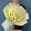 101 белая Роза на Жемчужную свадьбу
