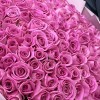 151 розовая роза Аква 40 см