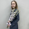 5 сиреневых дельфиниумов