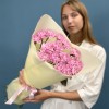 15 сиреневых гвоздик