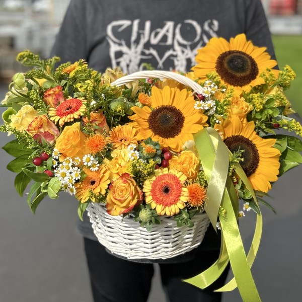 Авторская осенняя корзина